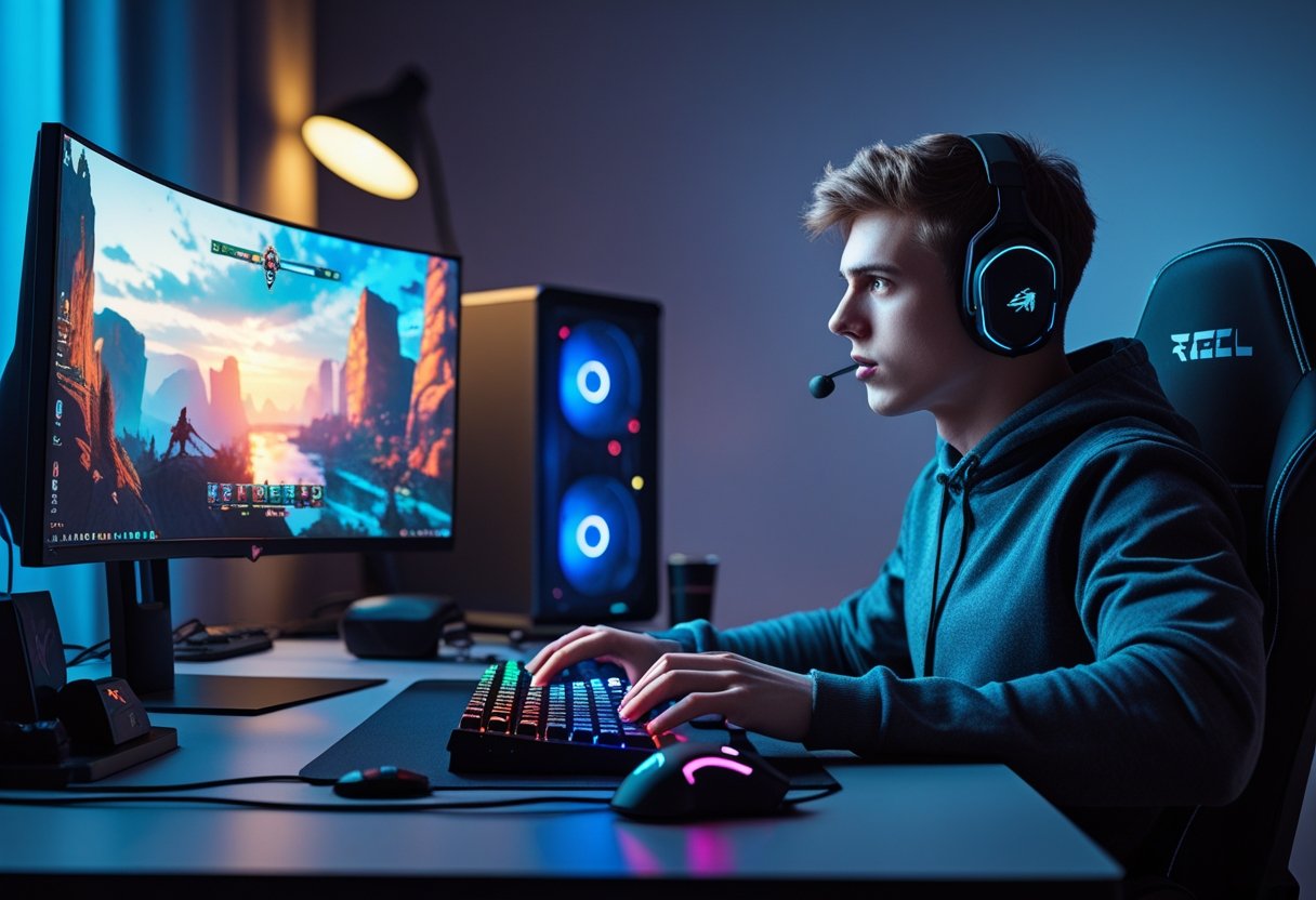 Opgrader din gamingoplevelse med en stationær gamer pc tilbud
